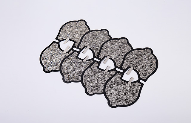 腹部按摩電極片/理療電極片